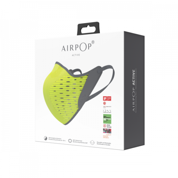 Airpop Active Yellow Black - Image 7