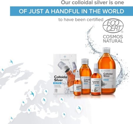 silver4 Pure Colloidal Silver Gel 40 PPM